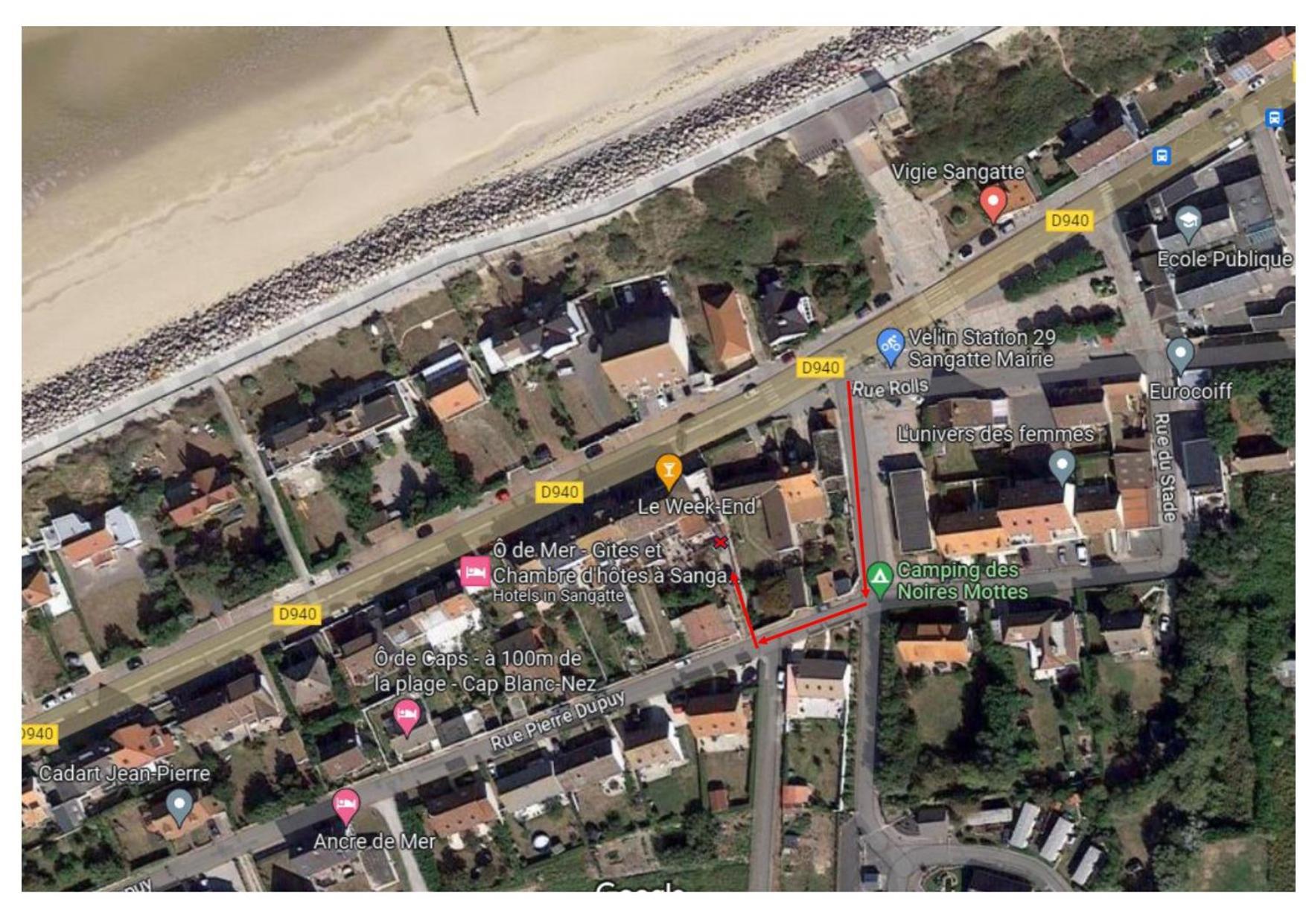 Cambuse Appartement A Sangatte Au Premier Etage A 50 Metres De La Plage Kültér fotó